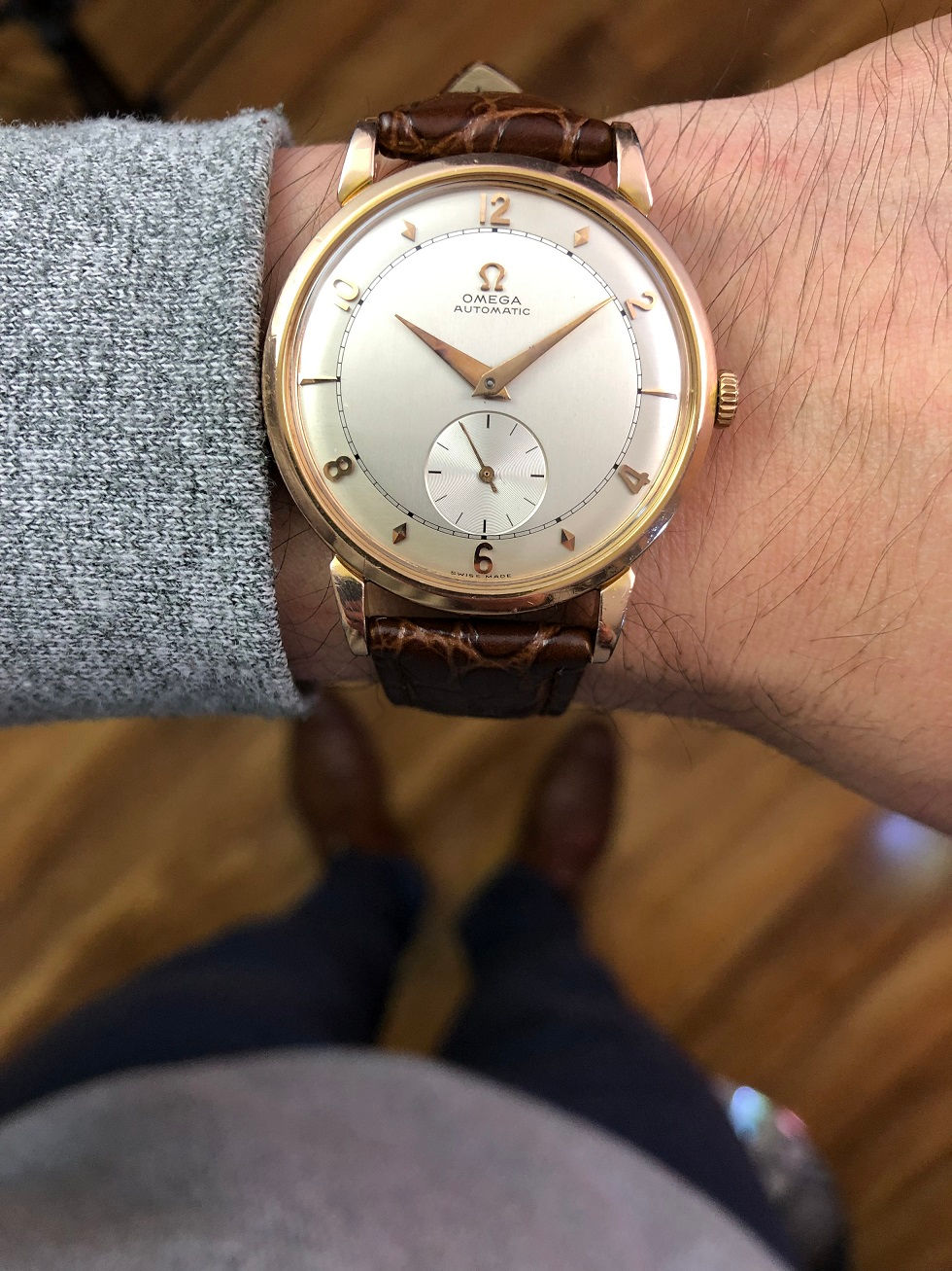 Thumbnail: 1951 OMEGA AUTOMATIC WATCH