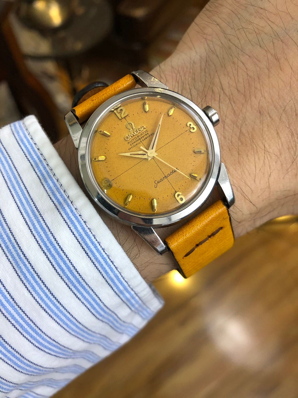 Thumbnail: 1955 OMEGA SEAMASTER CHRONOMETRE