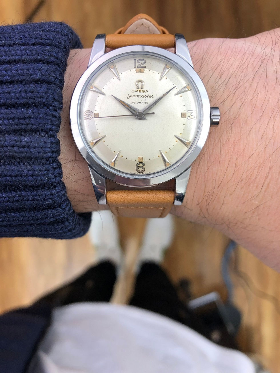 Thumbnail: 1950 OMEGA SEAMASTER AUTOMATIC
