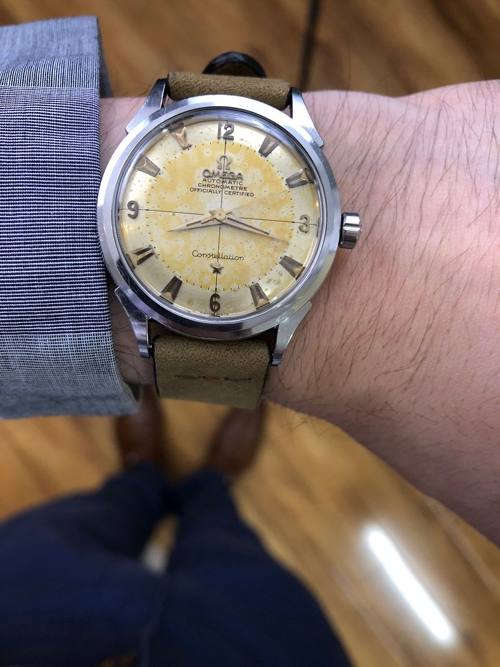 Thumbnail: 1955 OMEGA CONSTELLATION WATCH