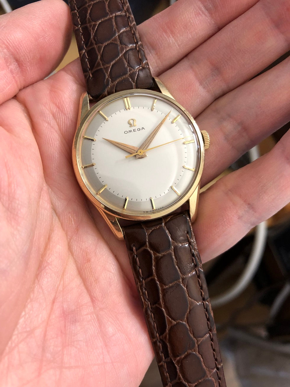 Thumbnail: 1956 OMEGA CENTER SECOND