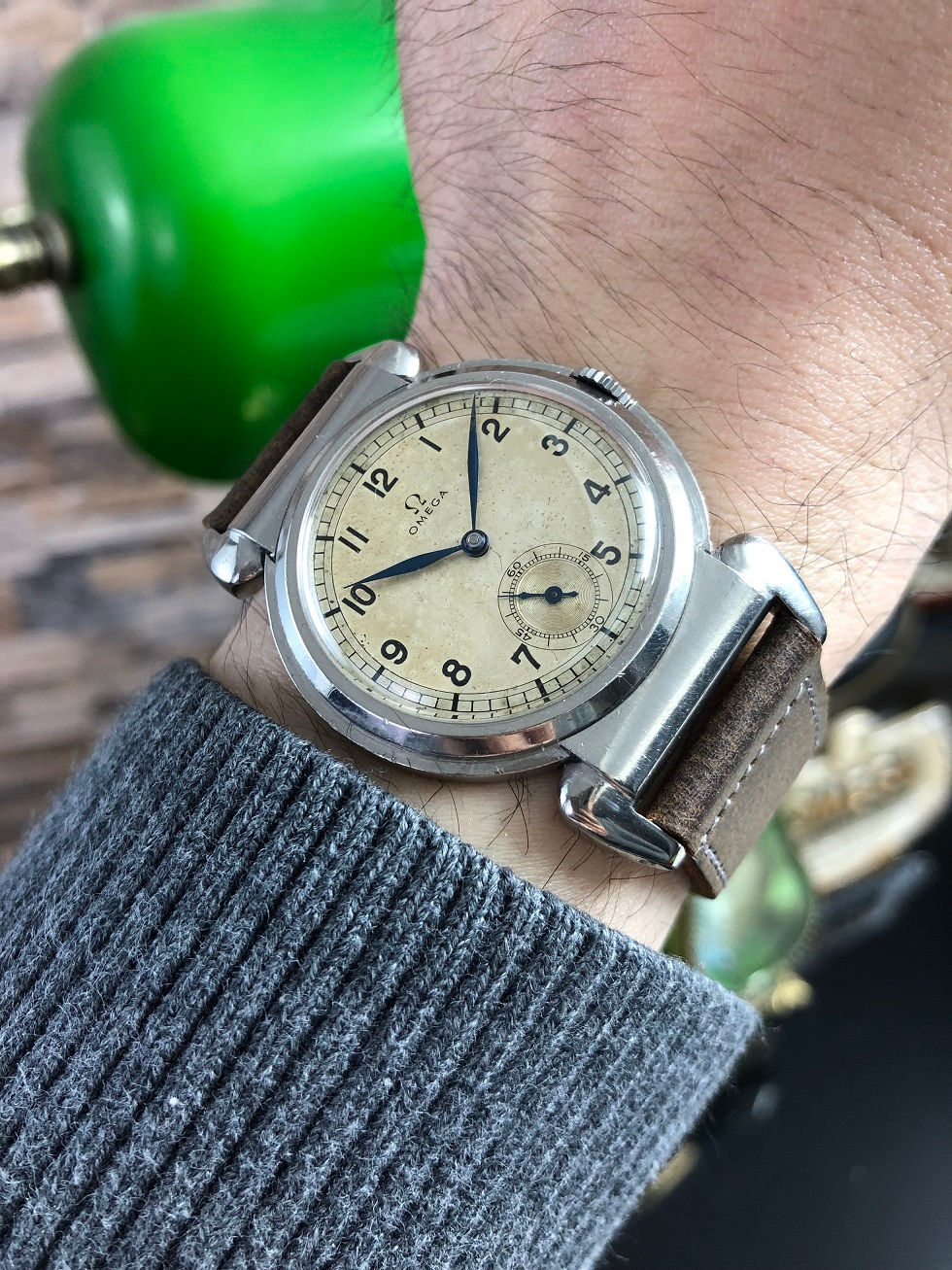 Thumbnail: 1938 OMEGA SCARAB VINTAGE WATCH