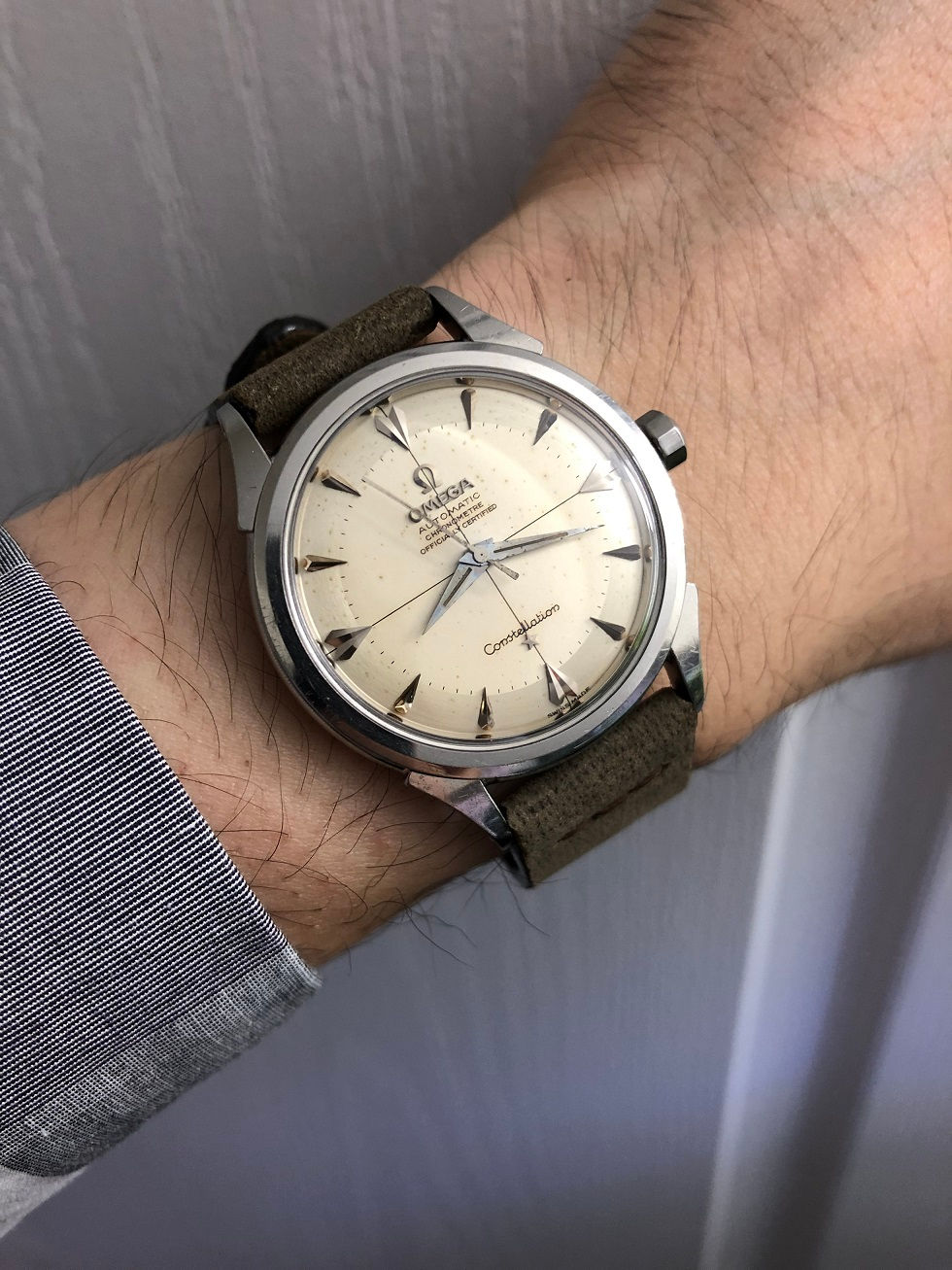 Thumbnail: 1955 OMEGA CONSTELLATION WATCH