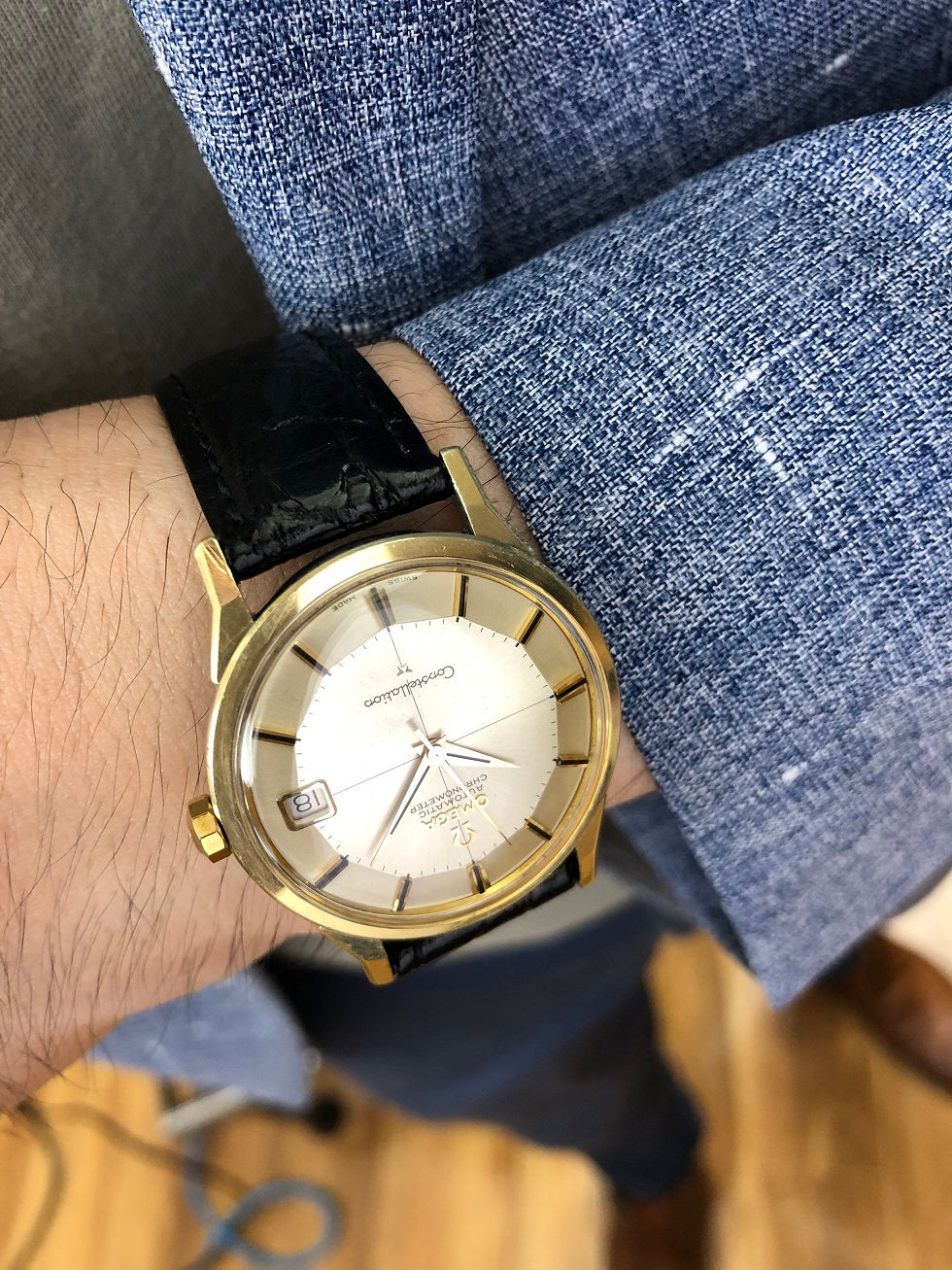 Thumbnail: 1962 OMEGA CONSTELLATION PIE PAN