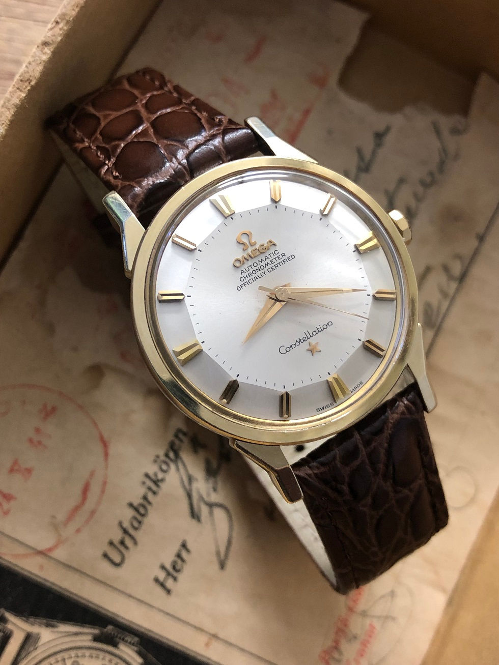 Thumbnail: 1962 OMEGA CONSTELLATION PIE PAN