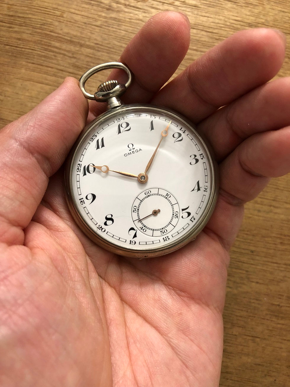 Thumbnail: 1938 OMEGA POCKET WATCH