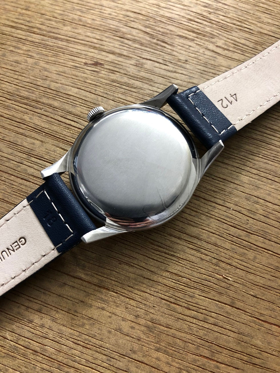 Thumbnail: 1947 OMEGA COSMIC MOONPHASE TRIPLE CALENDAR