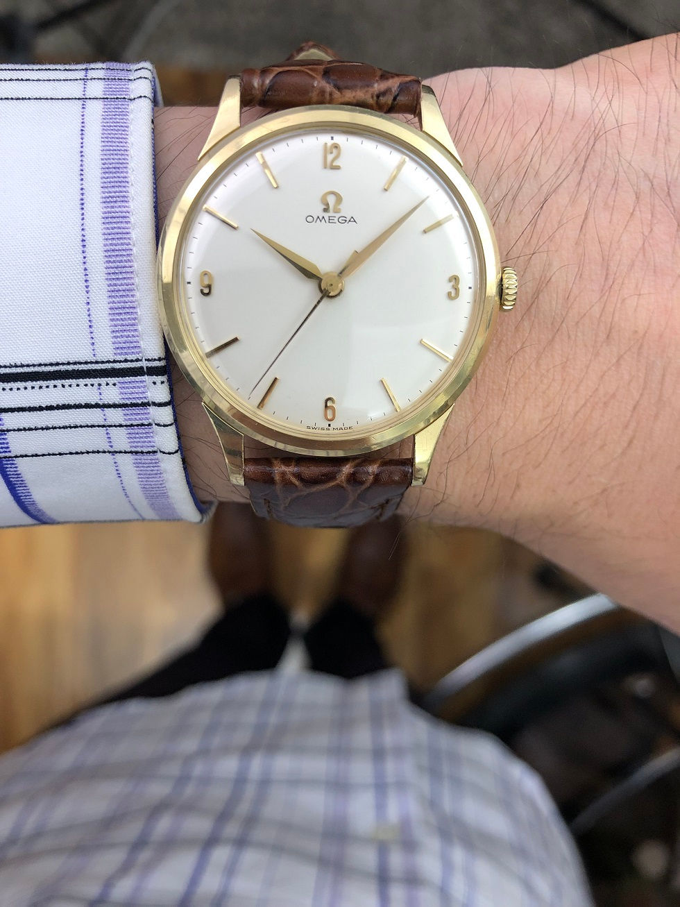 Thumbnail: 1960 OMEGA VINTAGE 14K WATCH