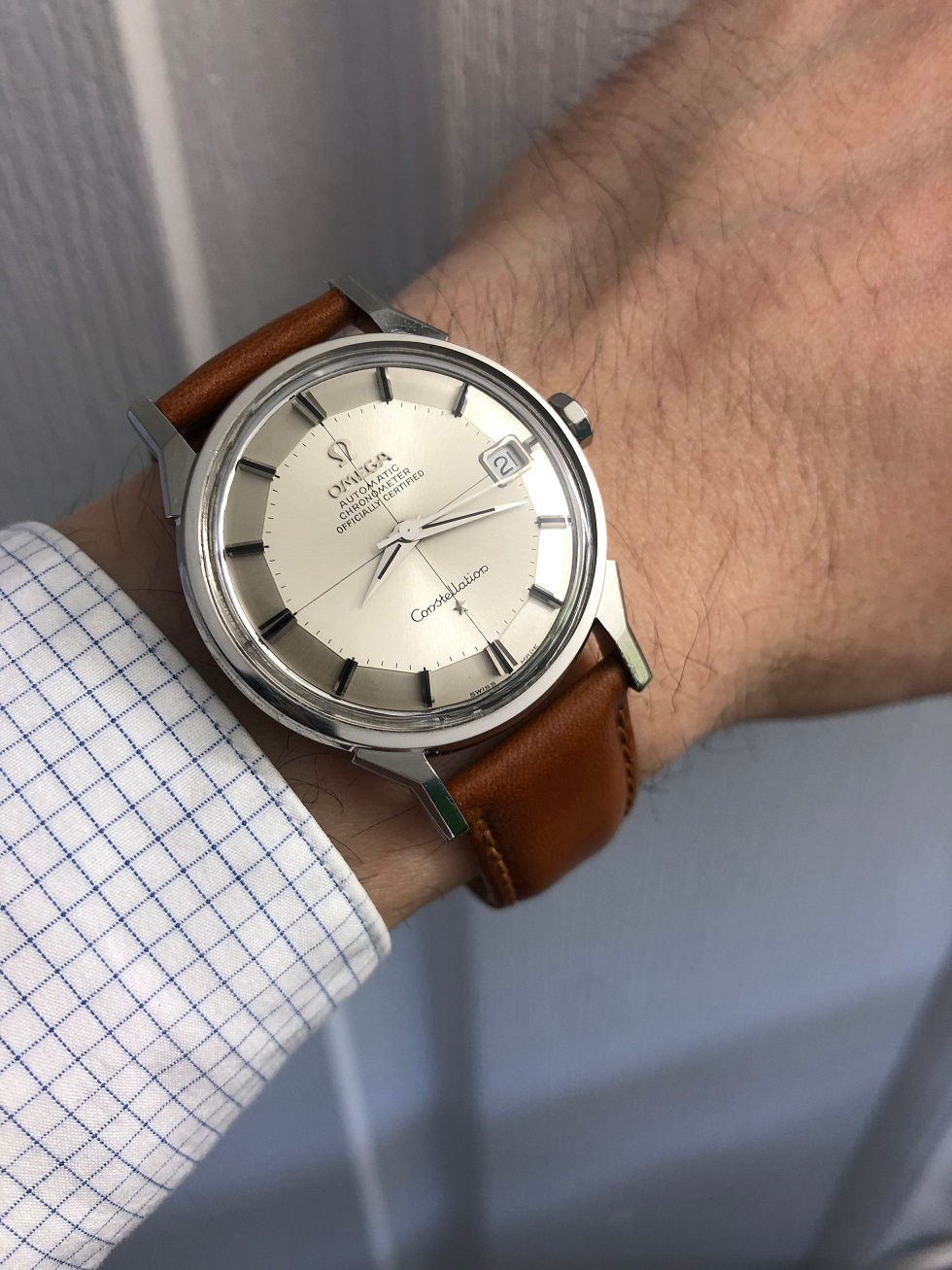 Thumbnail: 1968 OMEGA CONSTELLATION PIE PAN