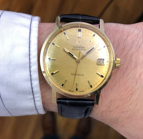 1971 OMEGA GENEVE GOLD WATCH | Omega Enthusiast