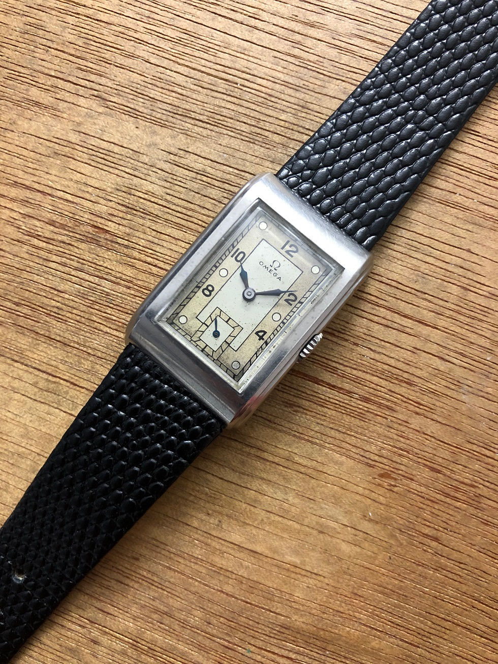 Thumbnail: 1937 OMEGA RECTANGULAR WATCH