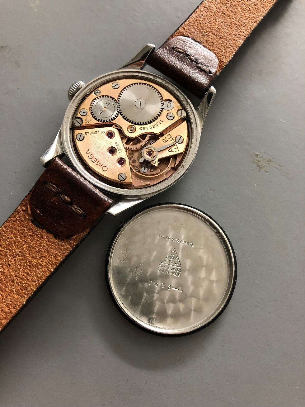 Thumbnail: 1951 OMEGA SUB SECOND