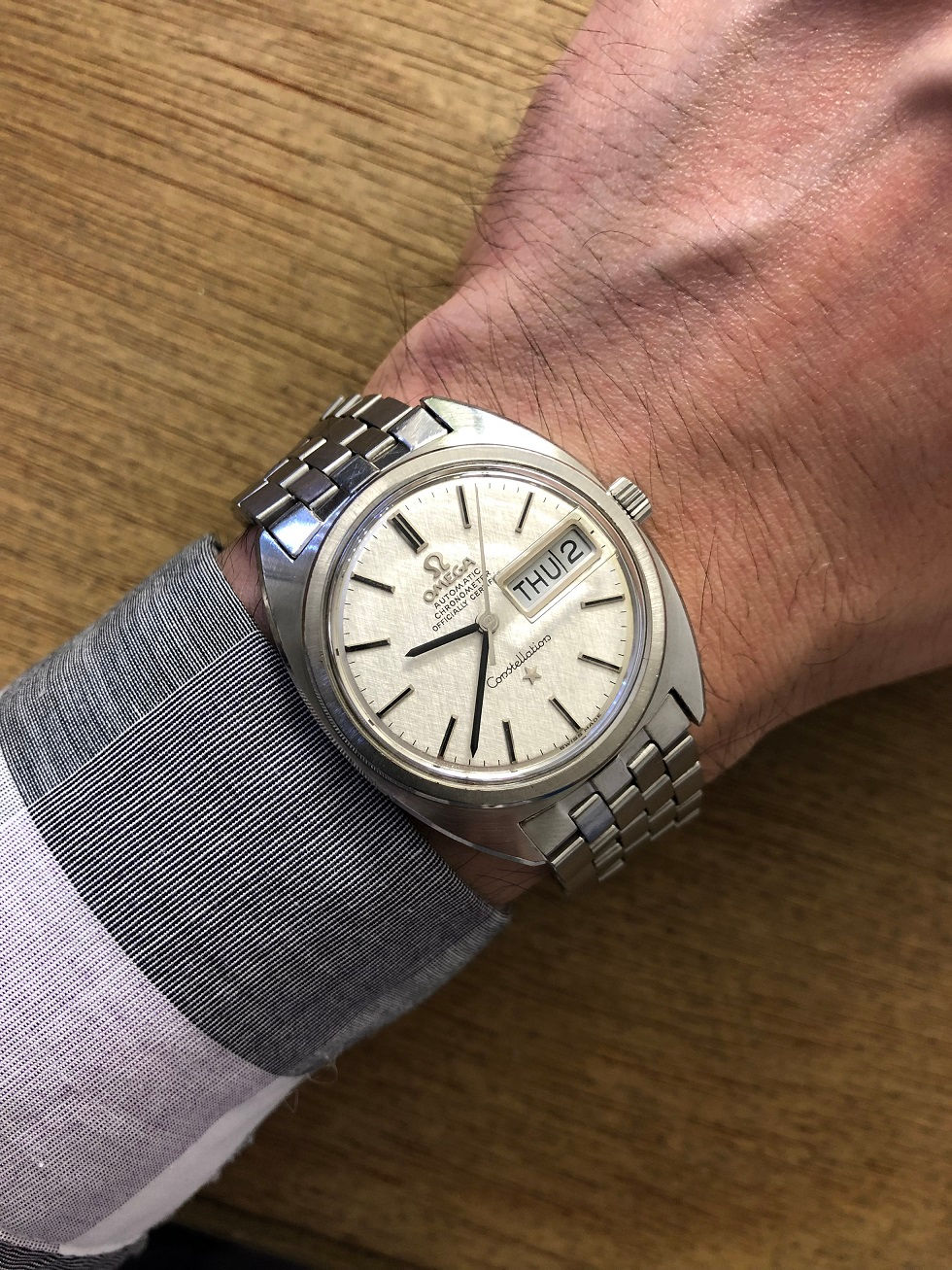 Thumbnail: 1969 OMEGA CONSTELLATION "C" WATCH