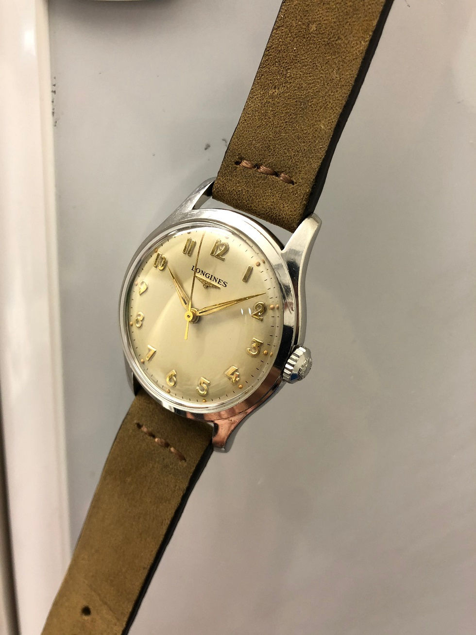 Thumbnail: 1956 LONGINES CENTER SECOND