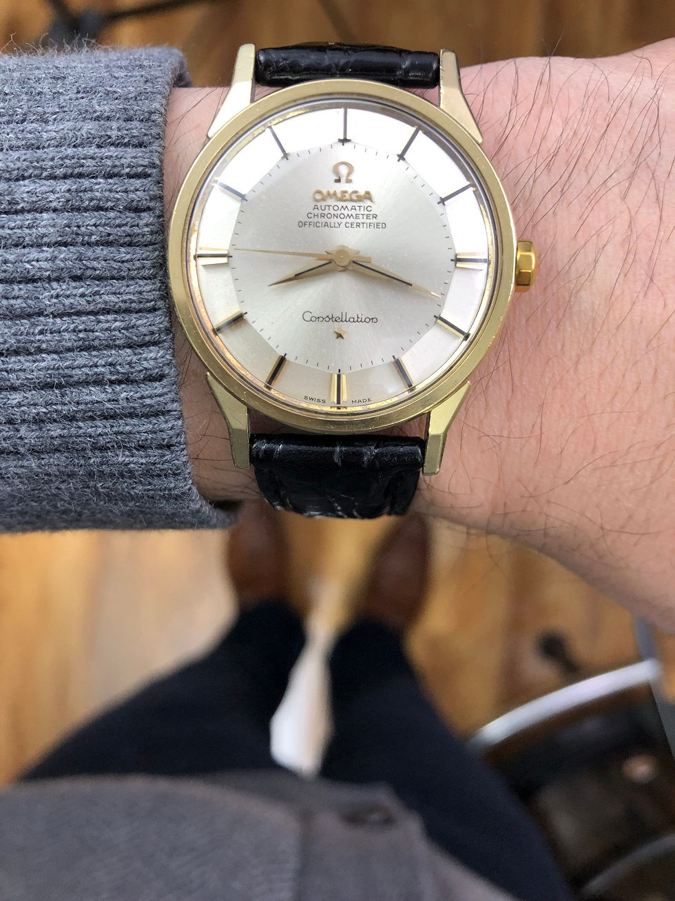 Thumbnail: 1963 OMEGA CONSTELLATION PIE PAN