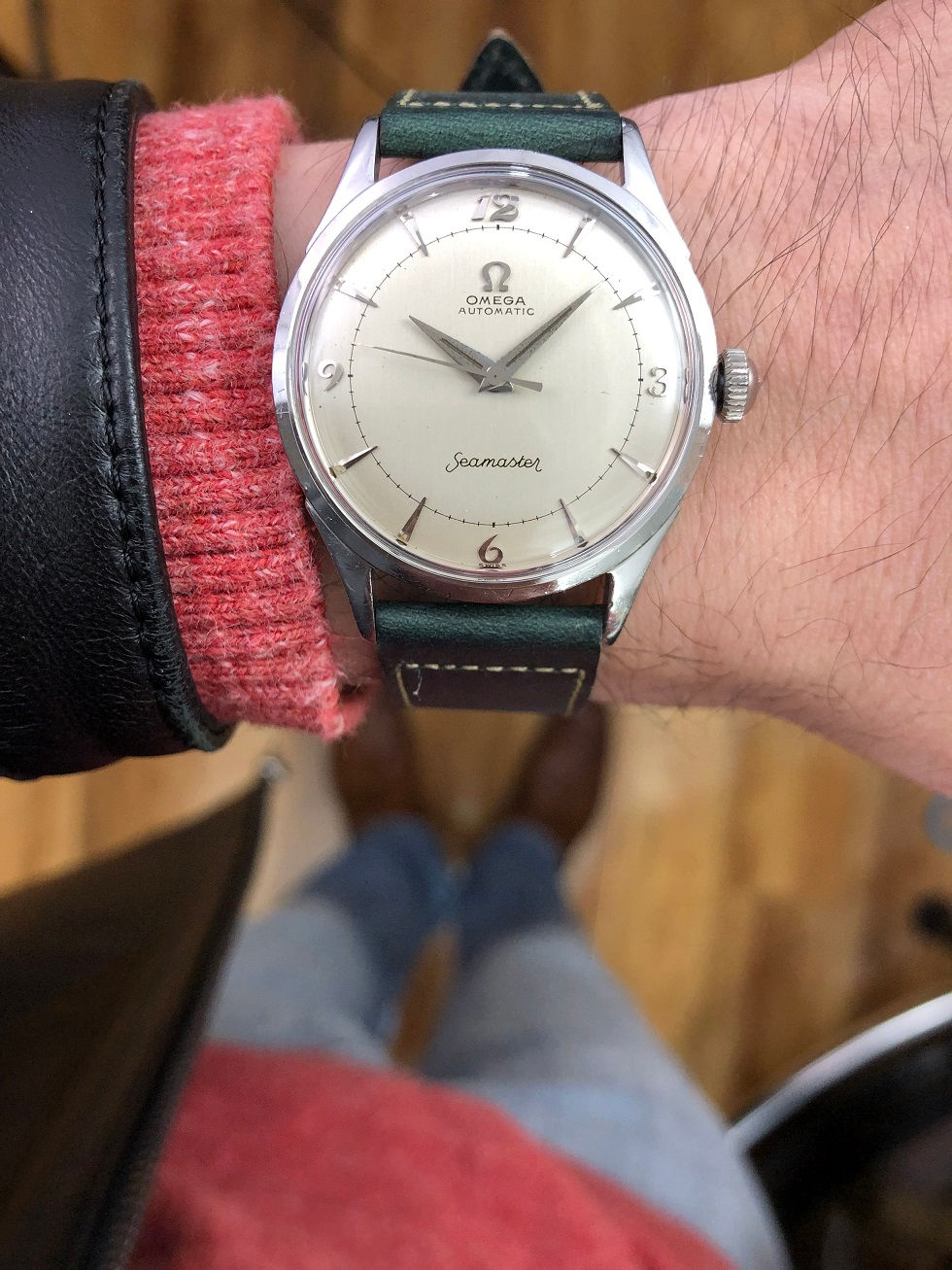 Thumbnail: 1954 OMEGA SEAMASTER AUTOMATIC WATCH