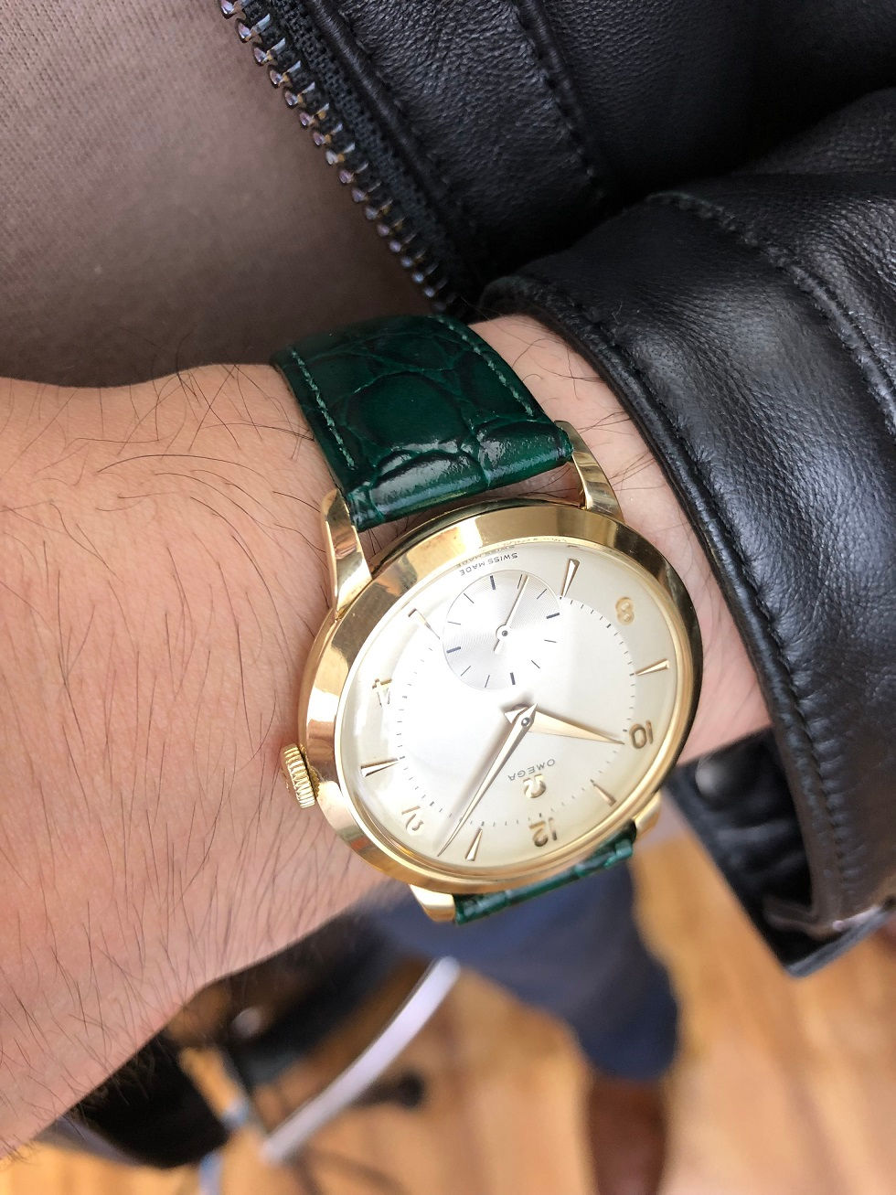 Thumbnail: 1954 OMEGA TRESOR VINTAGE WATCH