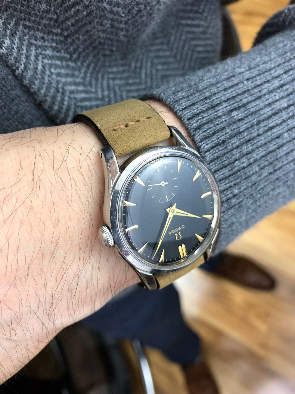 Thumbnail: 1953 OMEGA SUB SECOND