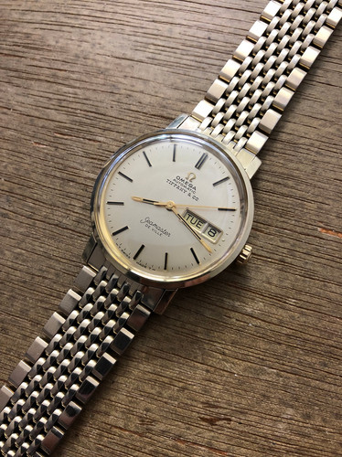 1974 OMEGA SEAMASTER DEVILLE 14K TIFFANY & CO | Omega Enthusiast