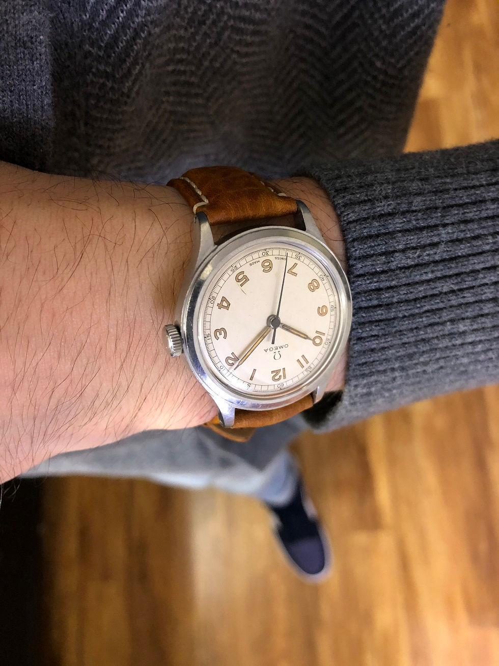 Thumbnail: 1944 OMEGA MILITARY STYLE WATCH