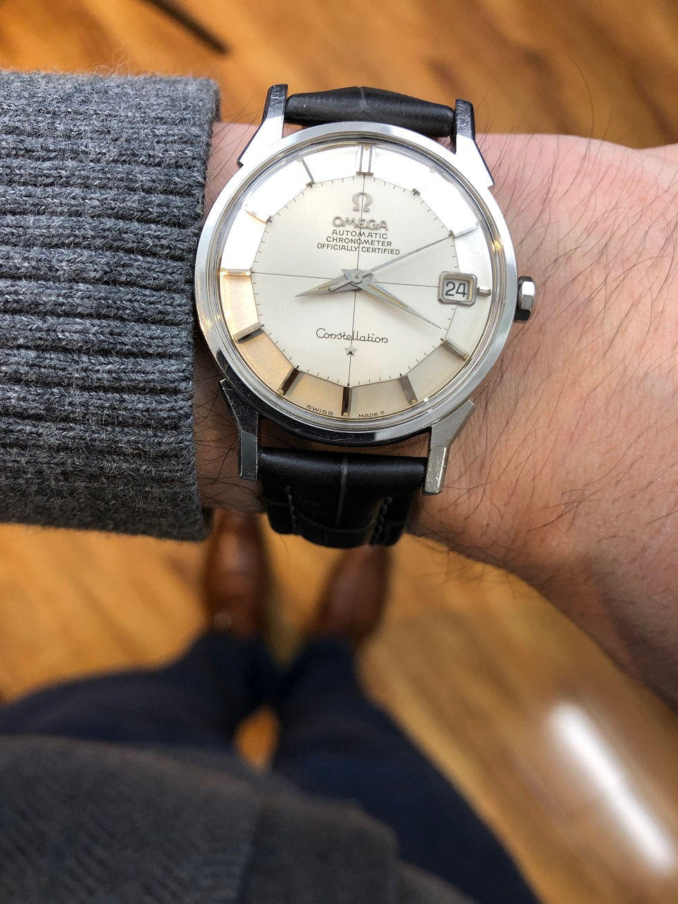 Thumbnail: 1964 OMEGA CONSTELLATION PIE PAN
