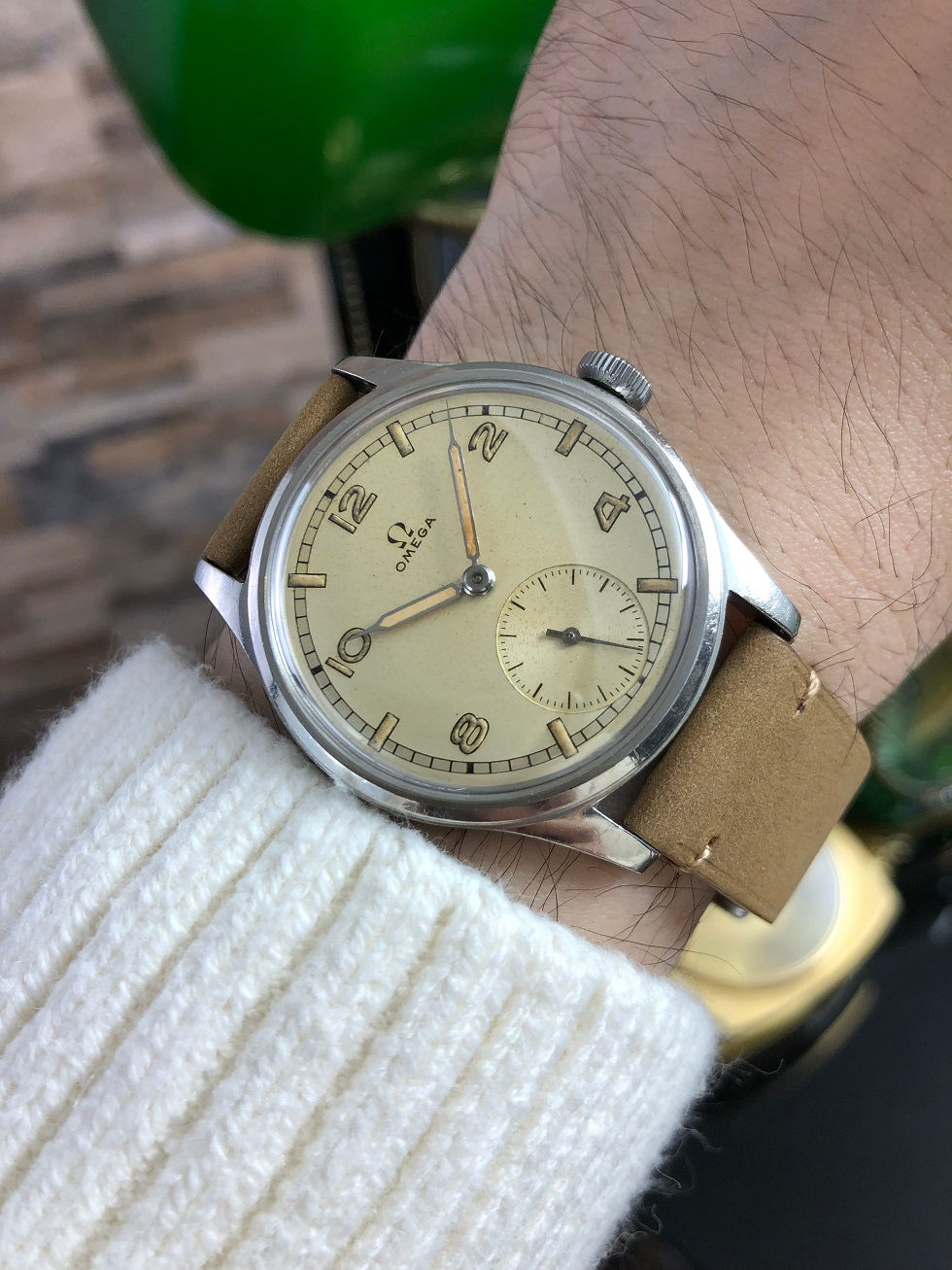 Thumbnail: 1945 OMEGA SUVERAN WATCH