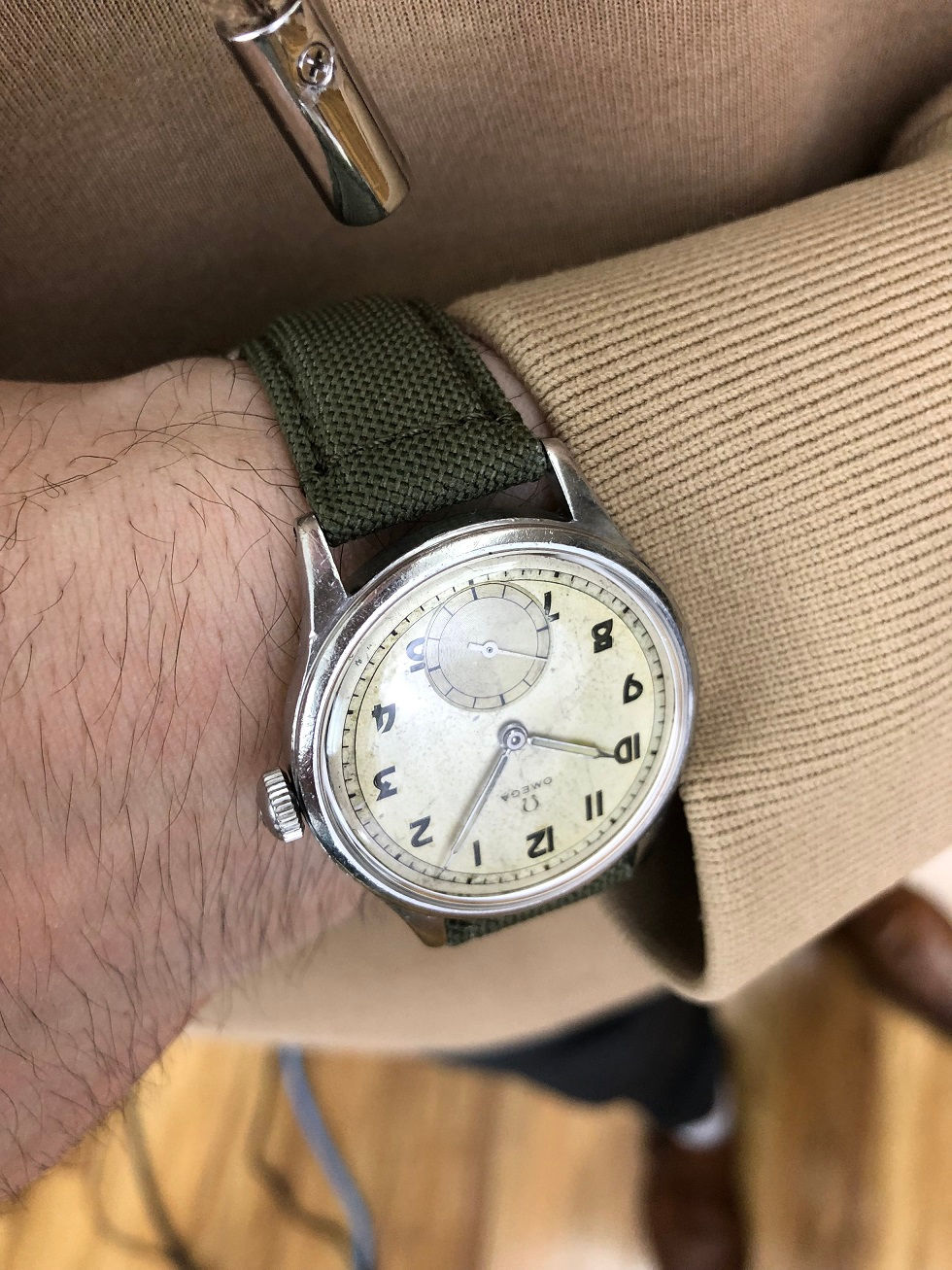 Thumbnail: 1945 OMEGA SUVERAN WATCH