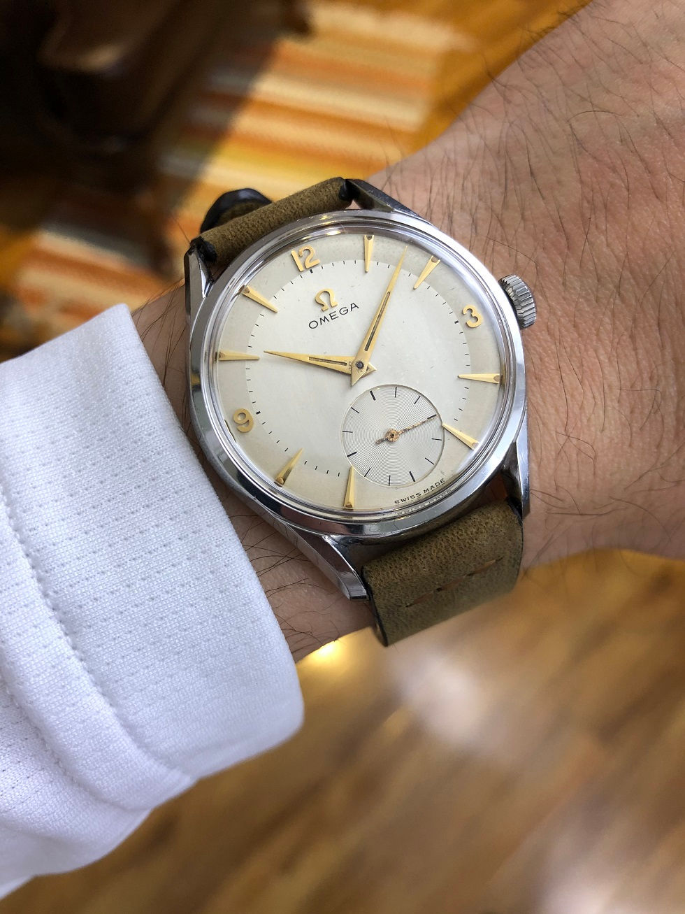 Thumbnail: 1954 OMEGA SUB SECOND