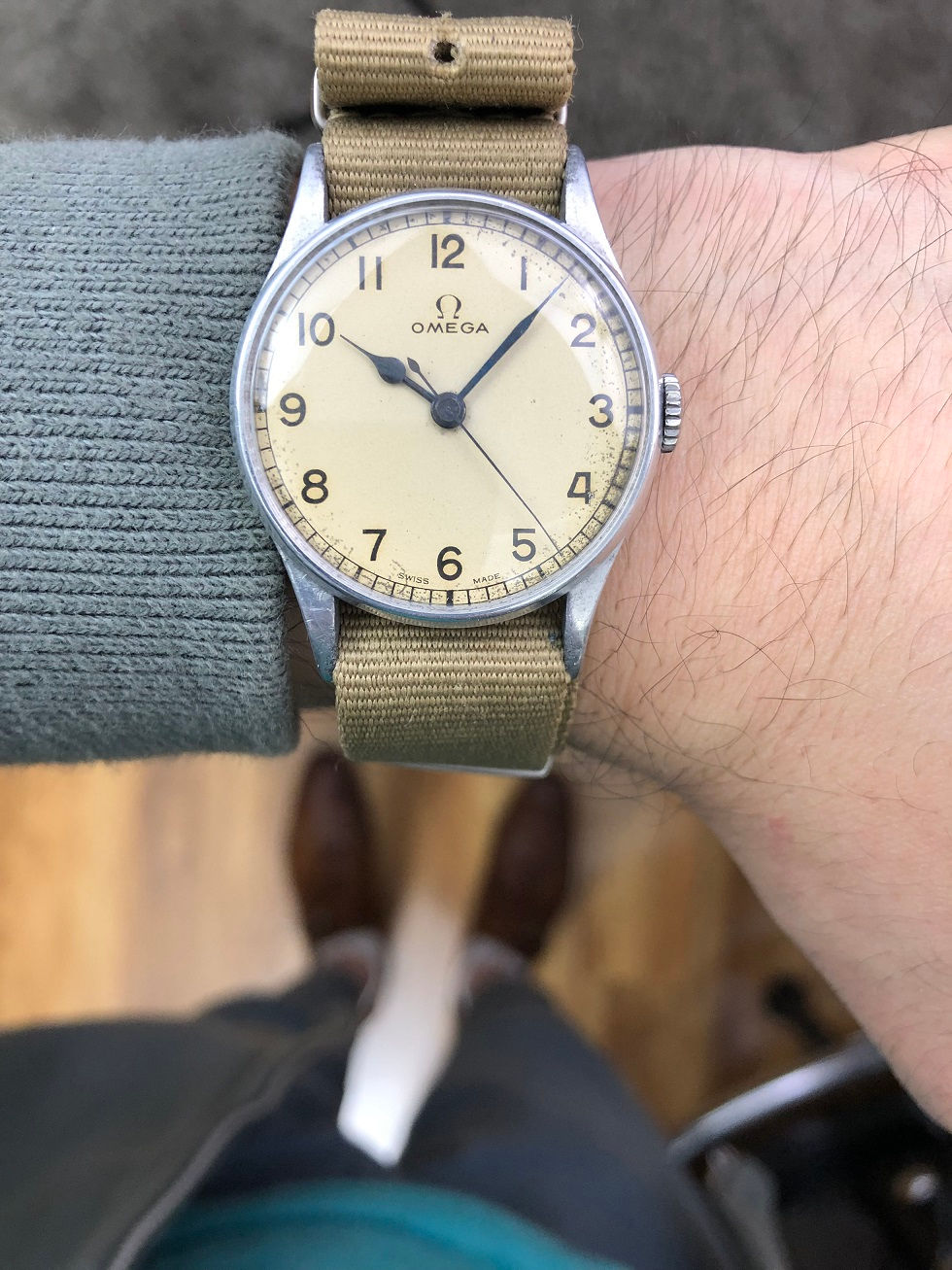 Thumbnail: 1943 OMEGA RAF MILITARY WATCH
