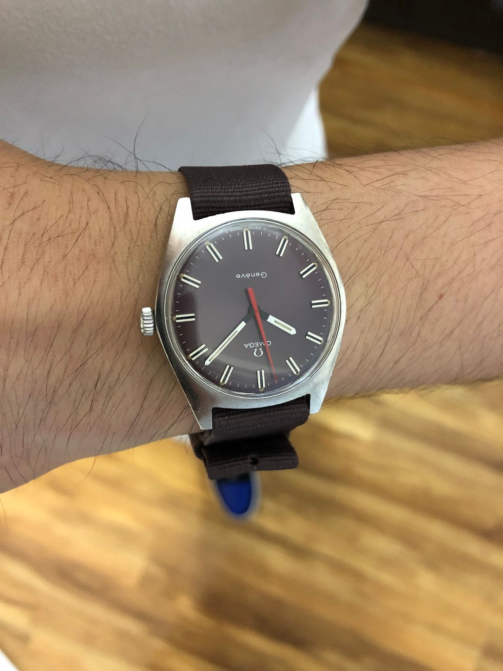 Thumbnail: 1968 OMEGA GENEVE WATCH