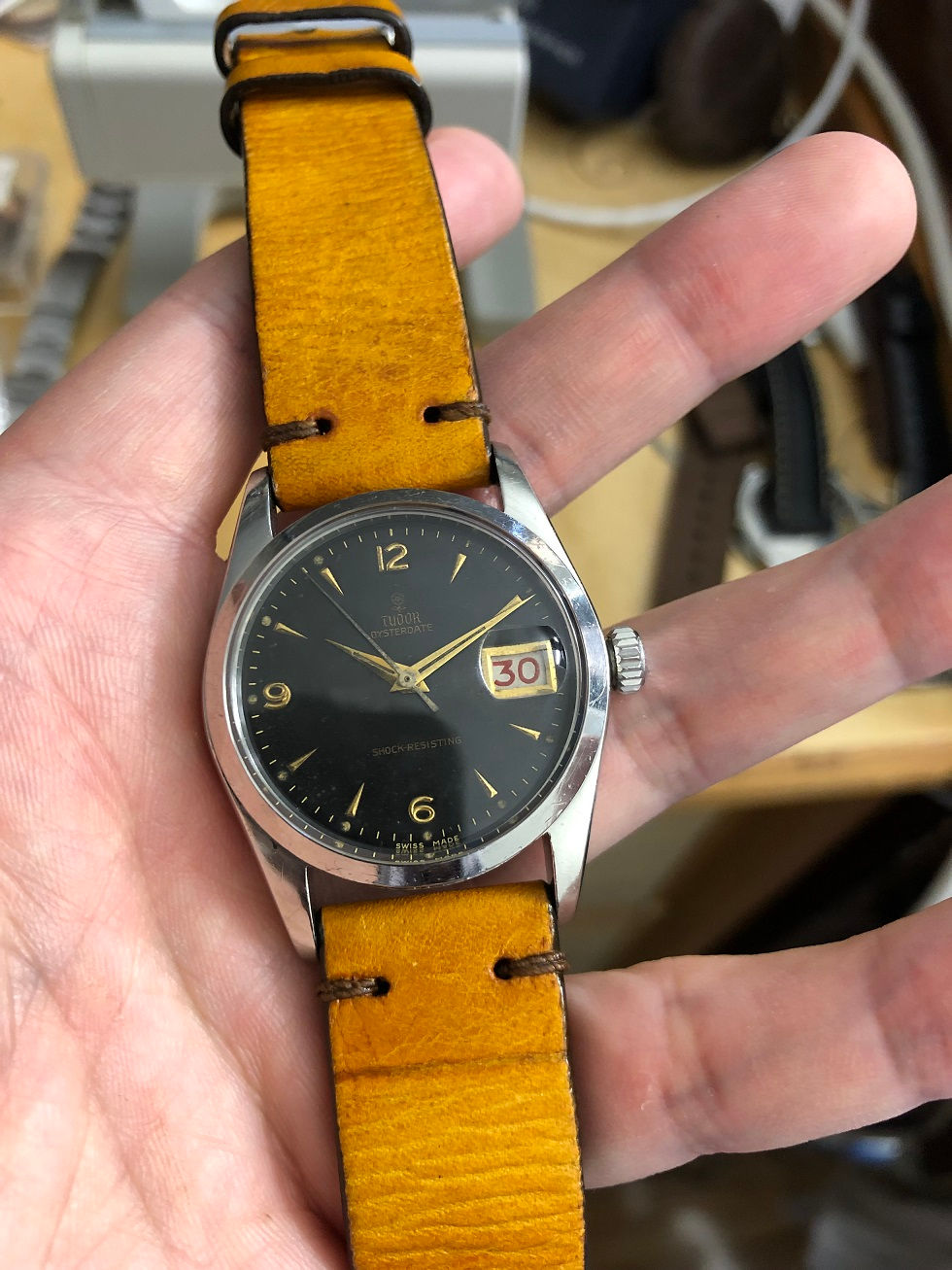 Thumbnail: 1952 TUDOR OYSTERDATE WATCH