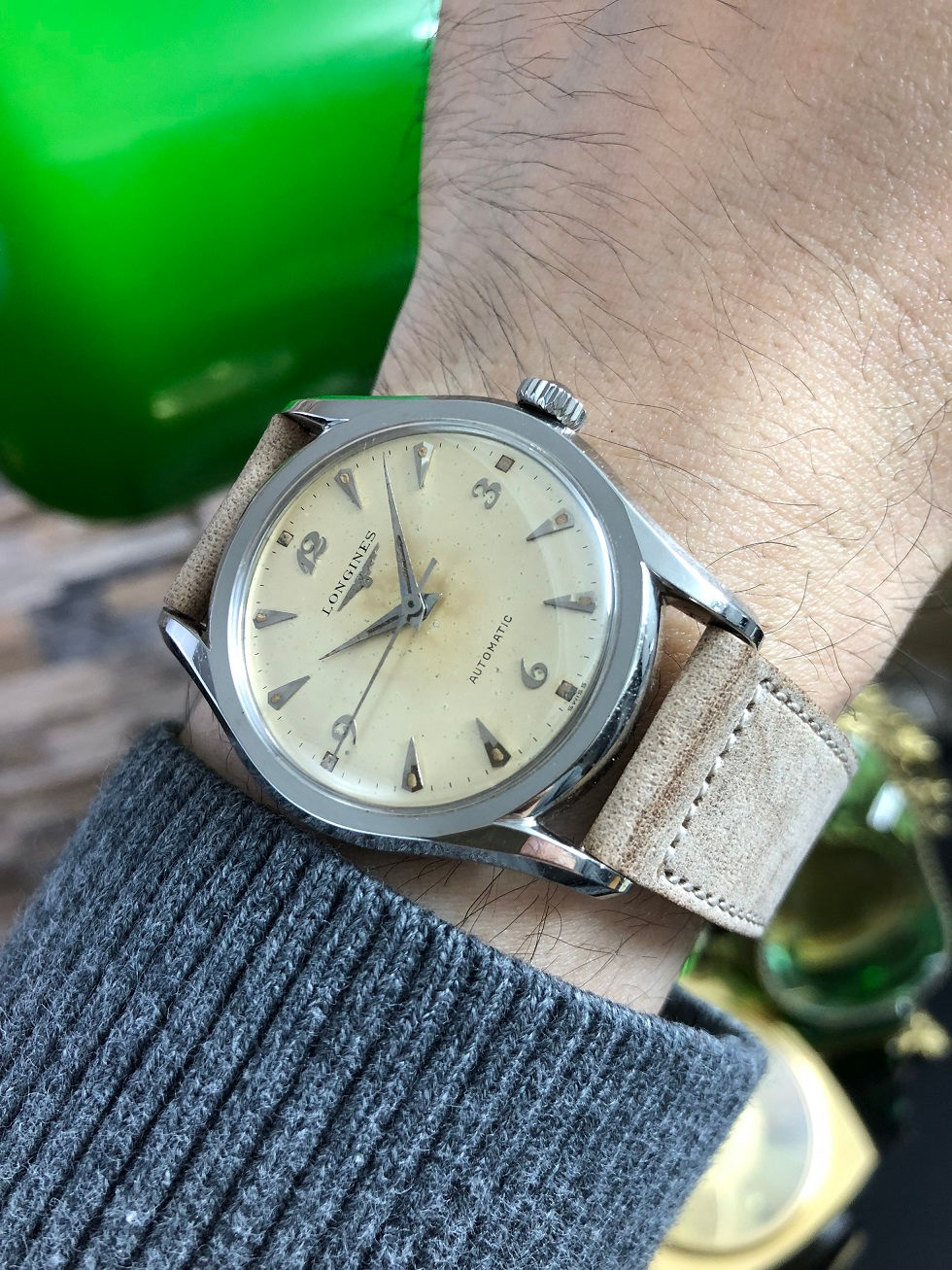 Thumbnail: 1953 LONGINES AUTOMATIC GENT'S WATCH