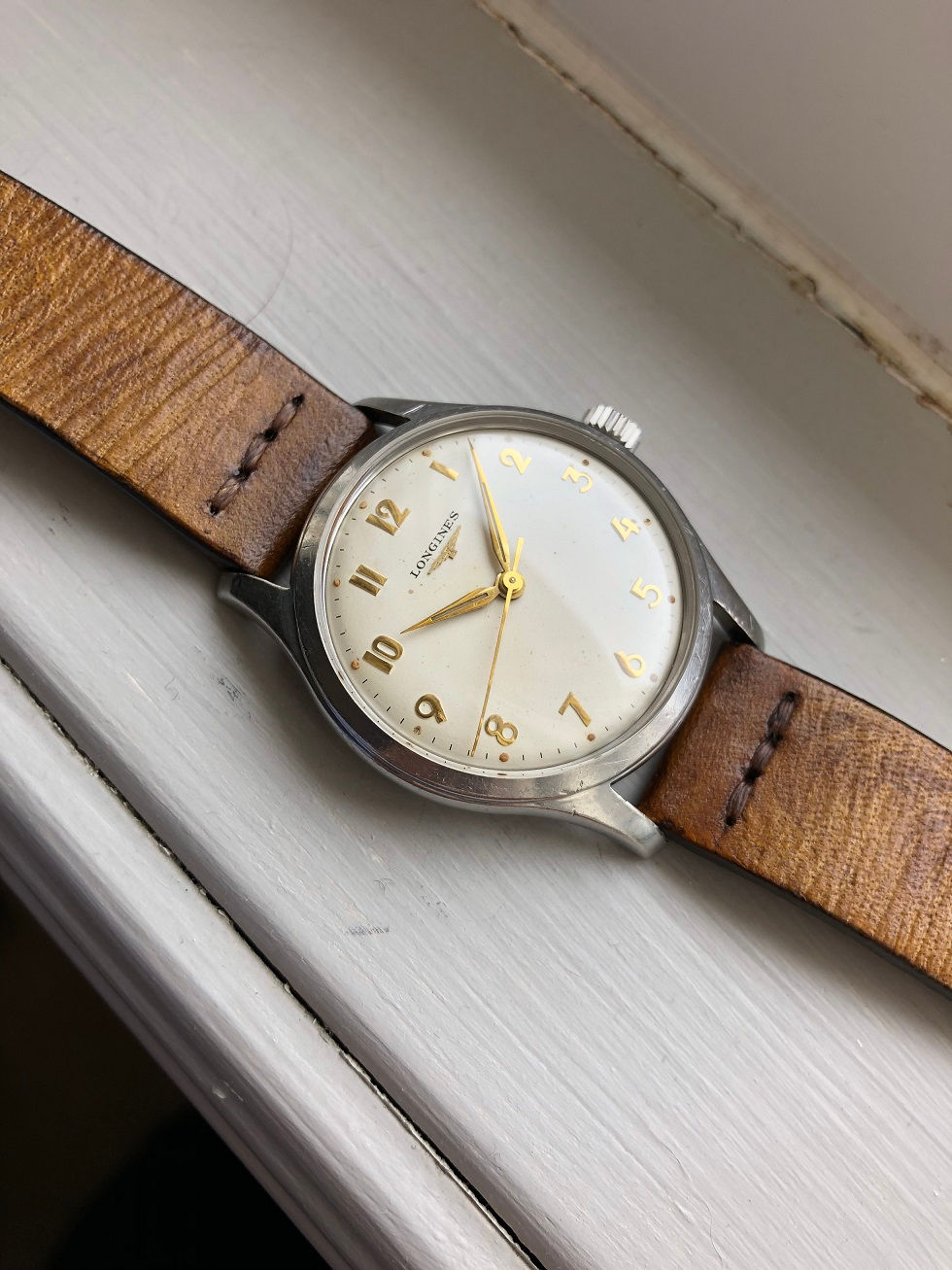 Thumbnail: 1956 LONGINES CENTER SECOND
