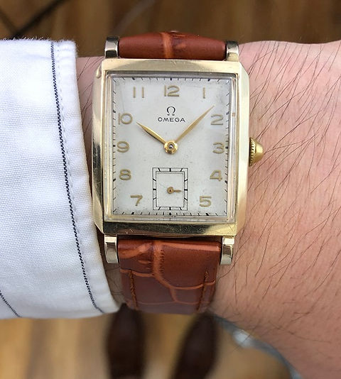1948 OMEGA RECTANGULAR WATCH | Omega Enthusiast