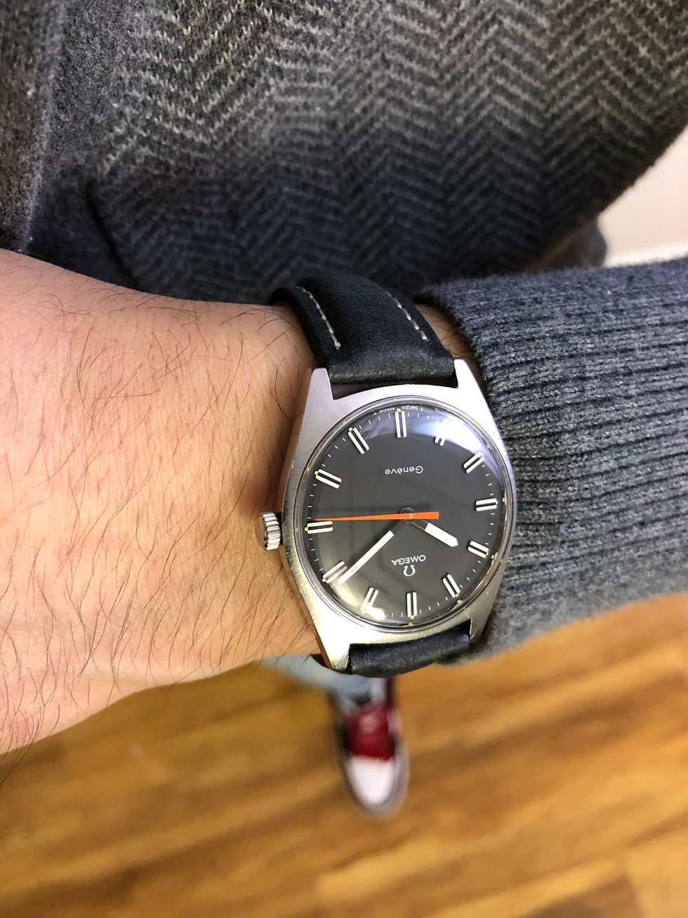 Thumbnail: 1969 OMEGA GENEVE WATCH