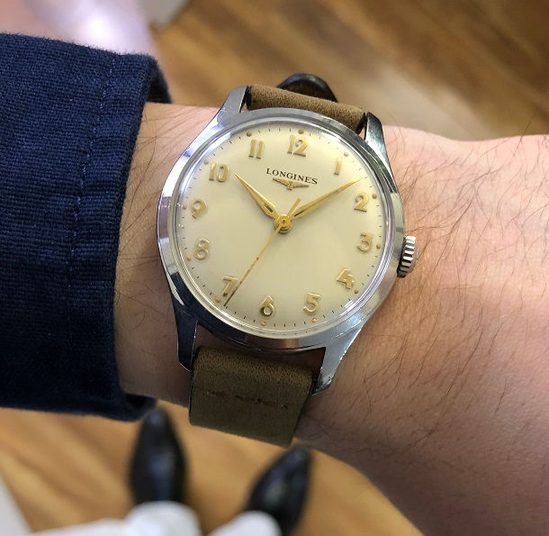 1956 LONGINES CENTER SECOND