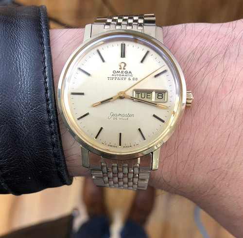 1974 OMEGA SEAMASTER DEVILLE 14K TIFFANY & CO | Omega Enthusiast
