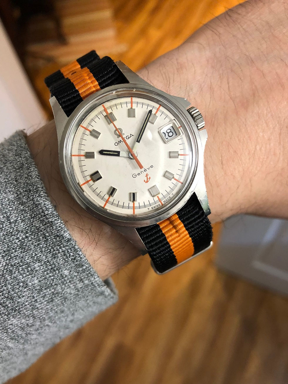 Thumbnail: 1968 OMEGA GENEVE WATCH