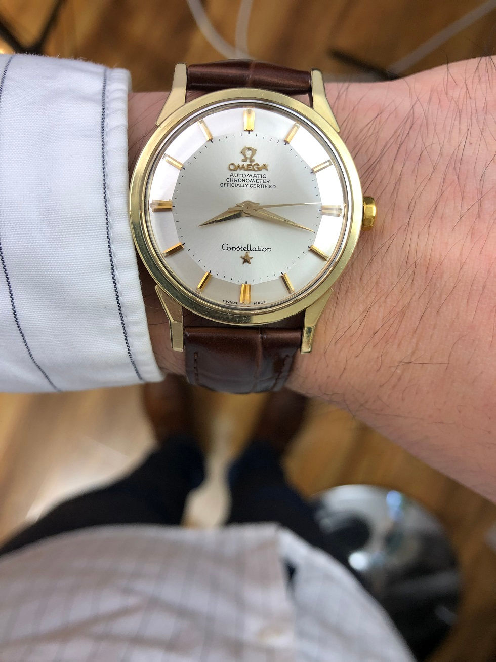 Thumbnail: 1962 OMEGA CONSTELLATION PIE PAN