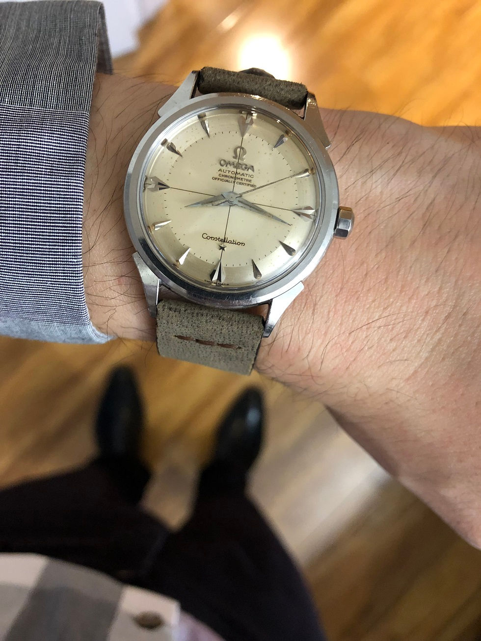 Thumbnail: 1955 OMEGA CONSTELLATION WATCH