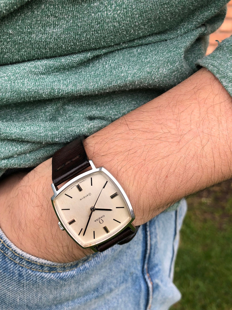 Thumbnail: 1969 OMEGA GENEVE WATCH