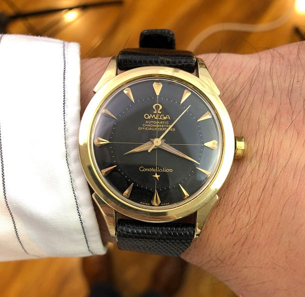 Thumbnail: 1955 OMEGA CONSTELLATION PIE PAN
