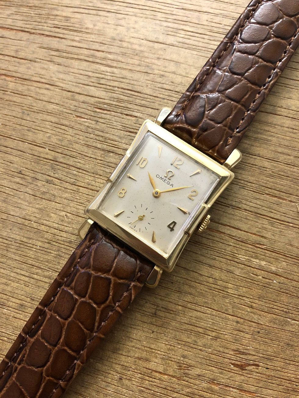 Thumbnail: 1951 OMEGA RECTANGULAR WATCH