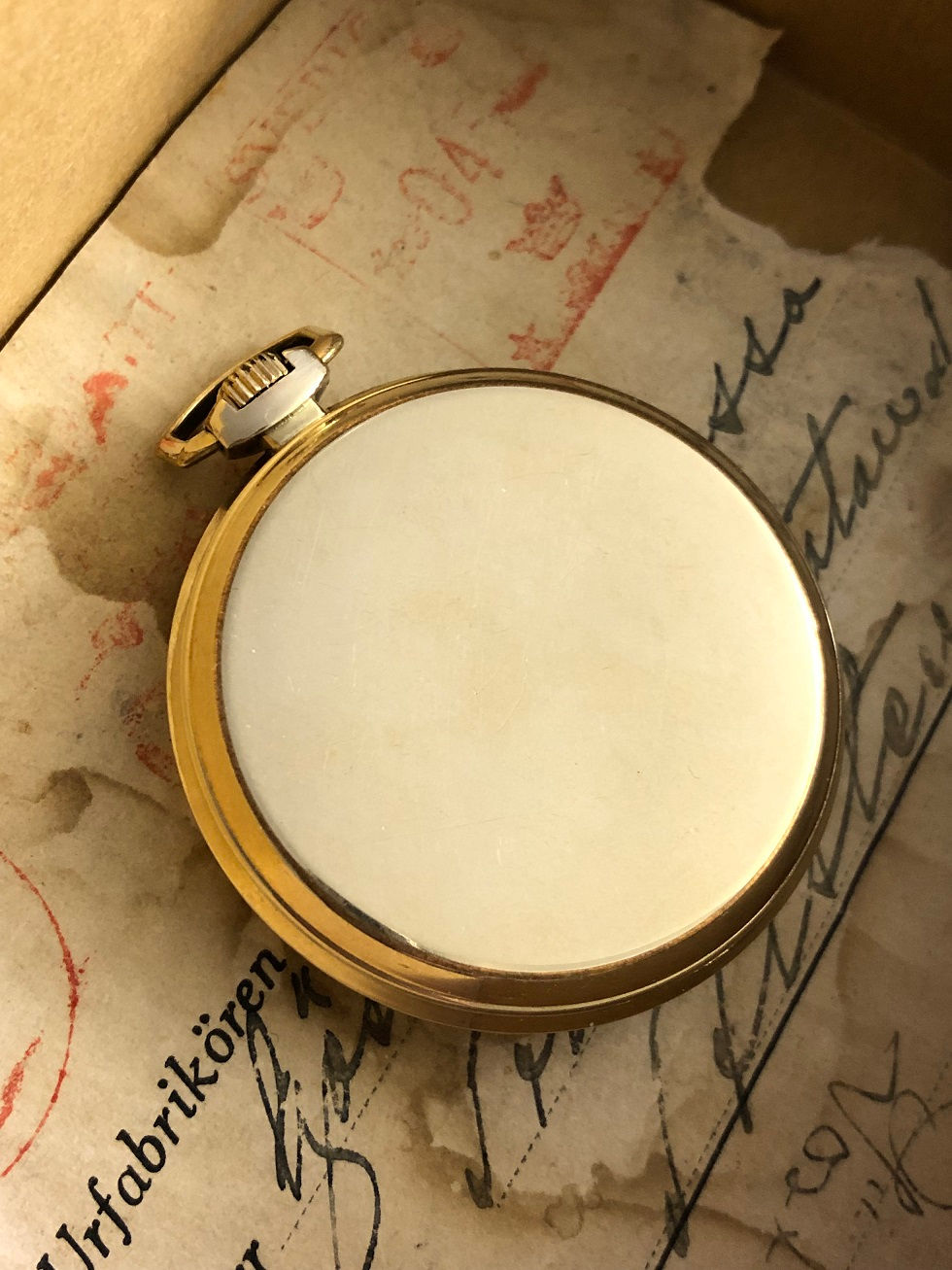 Thumbnail: 1936 OMEGA POCKET WATCH