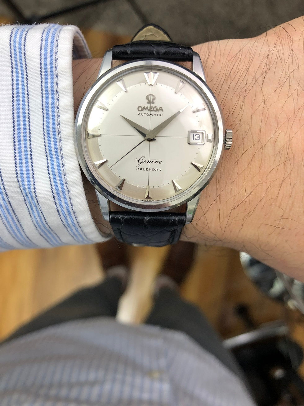 Thumbnail: 1959 OMEGA GENEVE AUTOMATIC WATCH