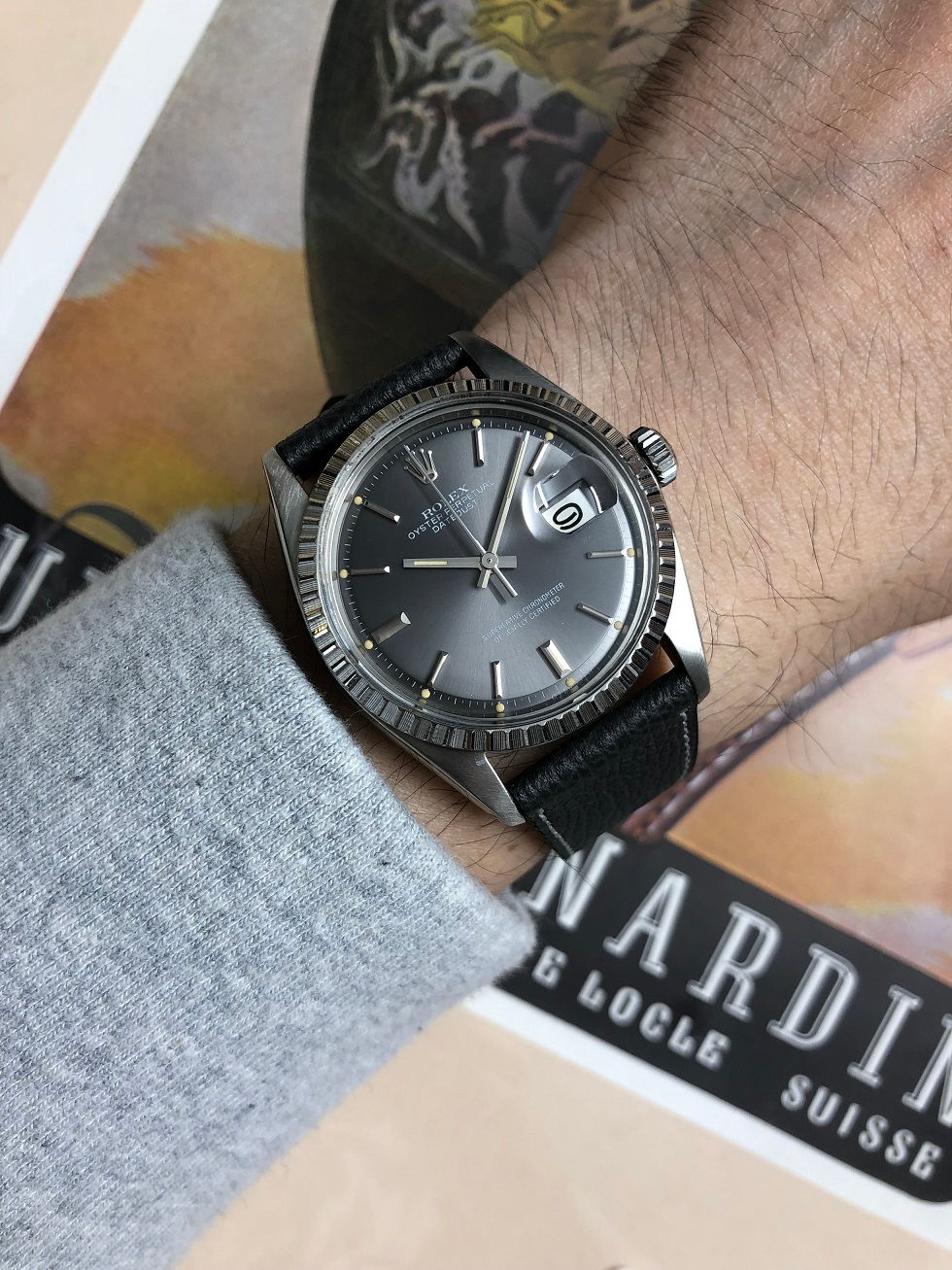 Thumbnail: 1973 ROLEX OYSTER PERPETUAL DATEJUST