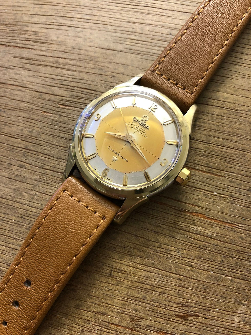 Thumbnail: 1956 OMEGA CONSTELLATION PIE PAN WATCH