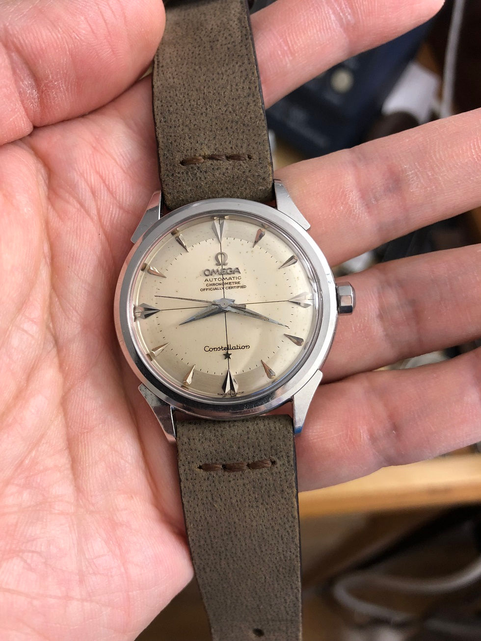 Thumbnail: 1955 OMEGA CONSTELLATION WATCH