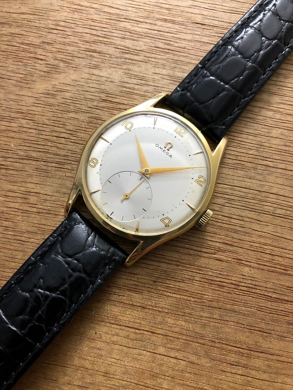 Thumbnail: 1949 OMEGA 18K DRESS WATCH
