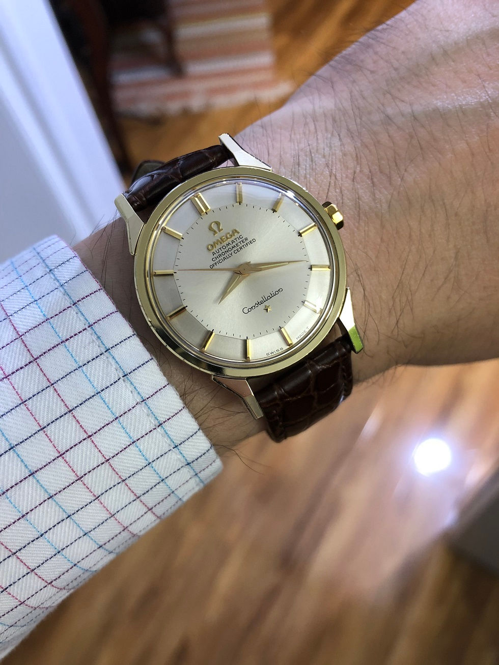 Thumbnail: 1963 OMEGA CONSTELLATION PIE PAN